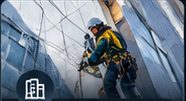 Иллюстрация обслуживания коммерческого фасада
